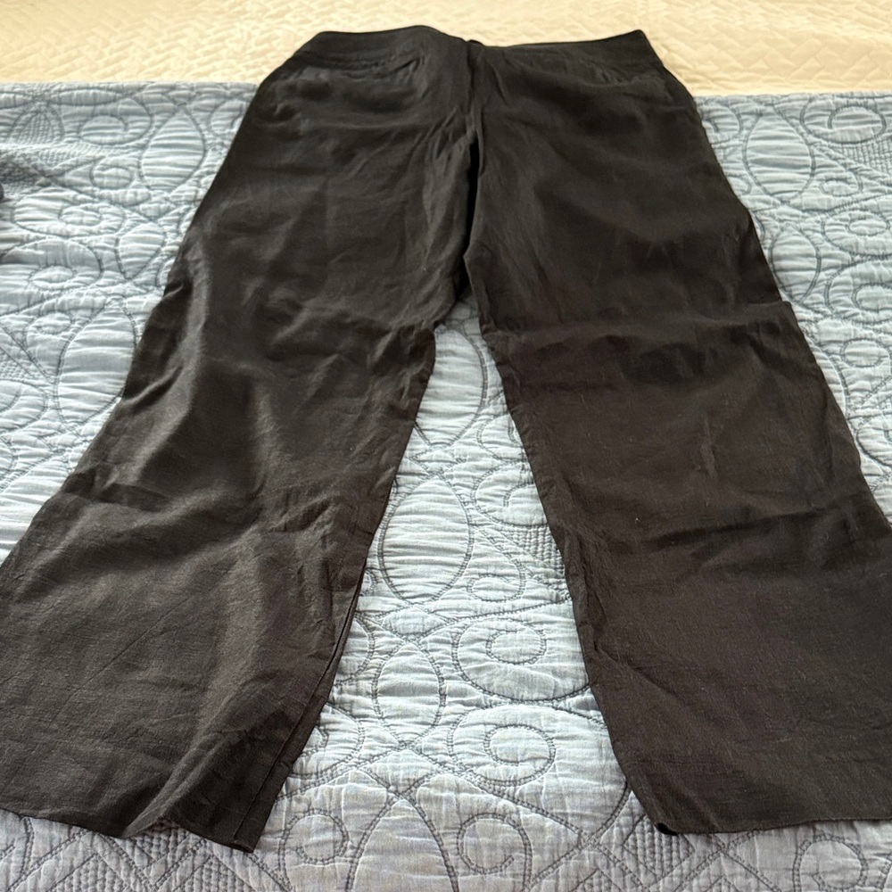 Black Linen Pants